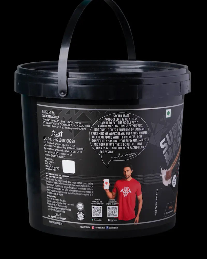 Super Mass | High-Calorie Weight Gainer with Creatine & Ashwagandha