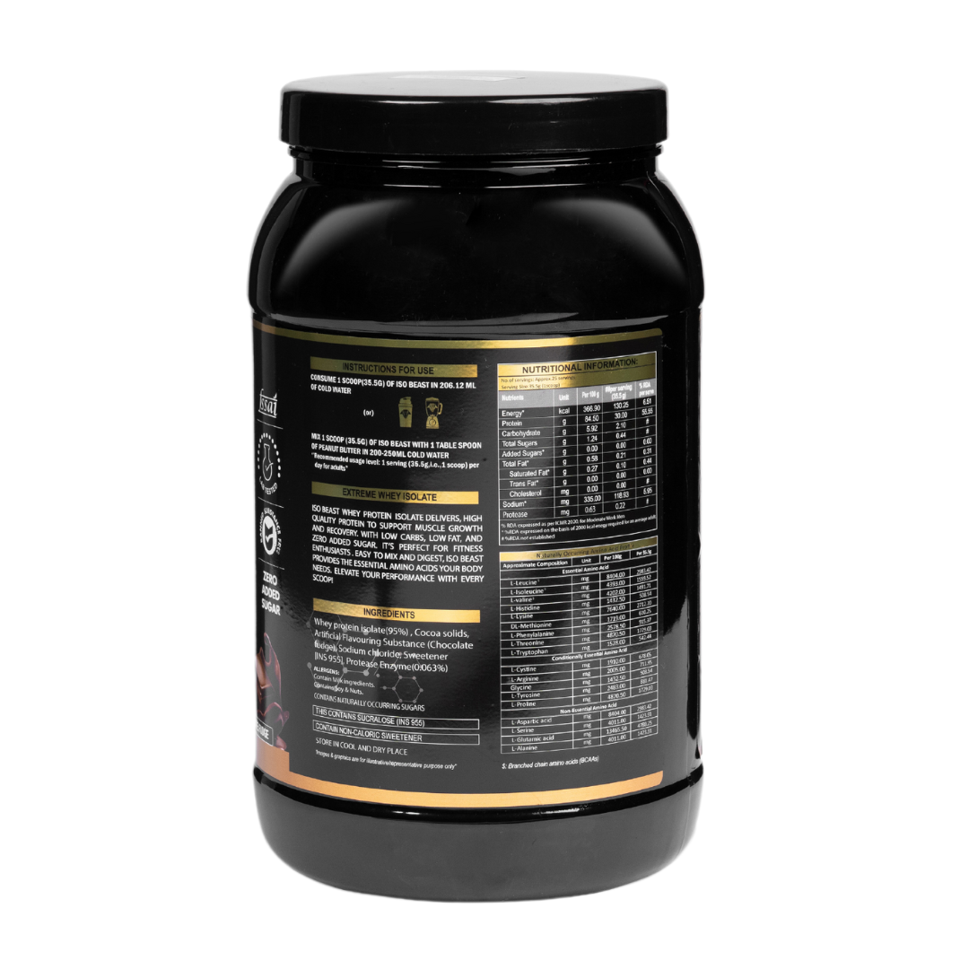 ISO BEAST | 30g Pure Isolate Protein with Shaker
