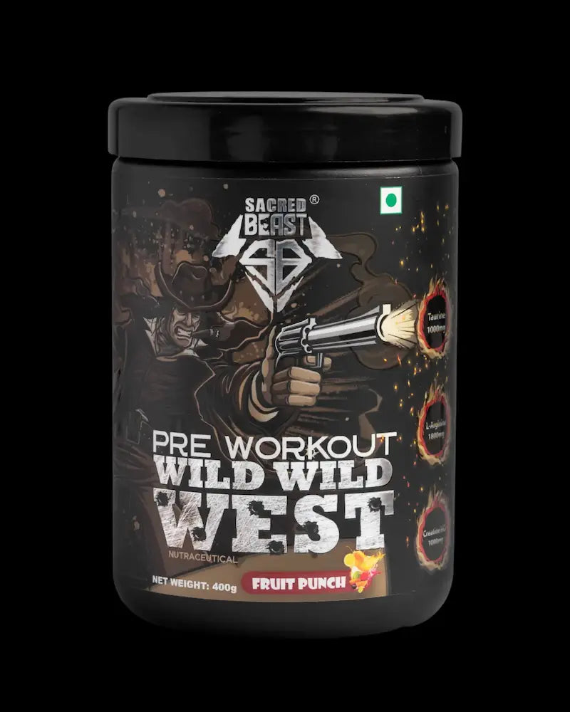 WILD WILD WEST PRE WORKOUT – INSANE PUMPS | LASER FOCUS | EXPLOSIVE ENERGY