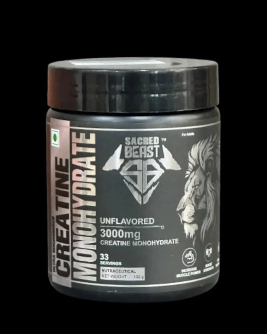 Micronized Creatine Monohydrate: 3g — Supports strength, power, and high-intensity performance