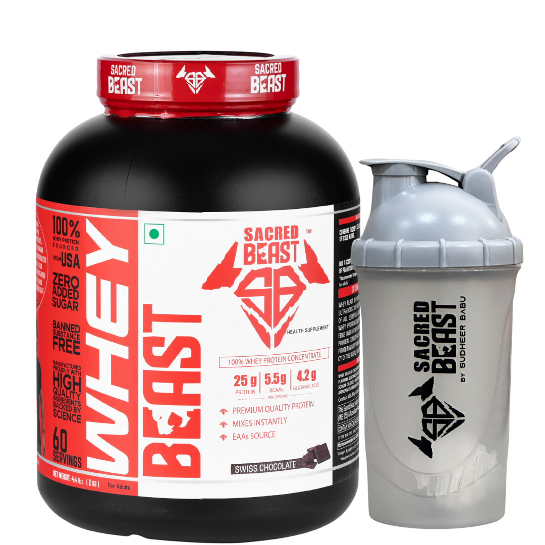 Whey Beast, 100% Whey Protein Concentrate