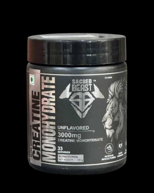 Micronized Creatine Monohydrate: 3g — Supports strength, power, and high-intensity performance