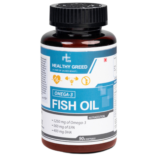 Fish Oil Softgel For Men And Women, Omega 3-1250mg