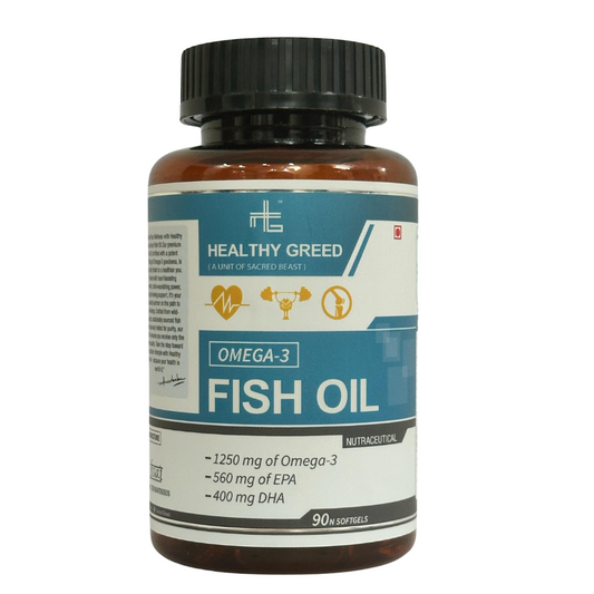 Fish Oil Softgel For Men And Women, Omega 3-1250mg