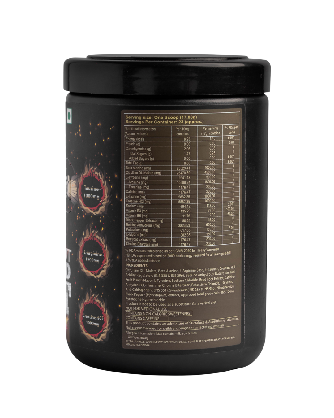 Wild Wild West Pre Workout – Extreme Energy & Focus Formula