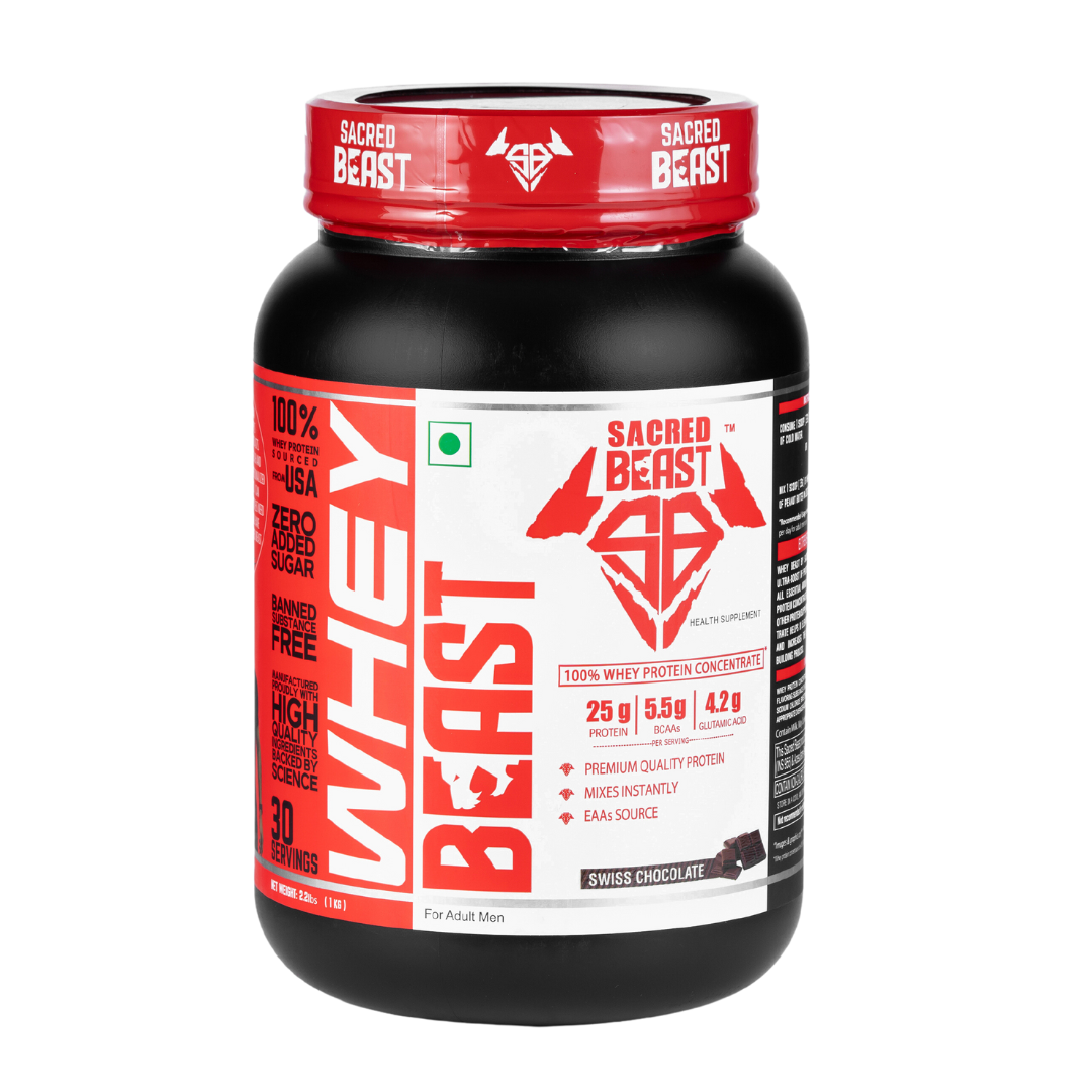 Beast Protien Whey Beast, 100% Whey Protein Concentrate – Sacred Beast
