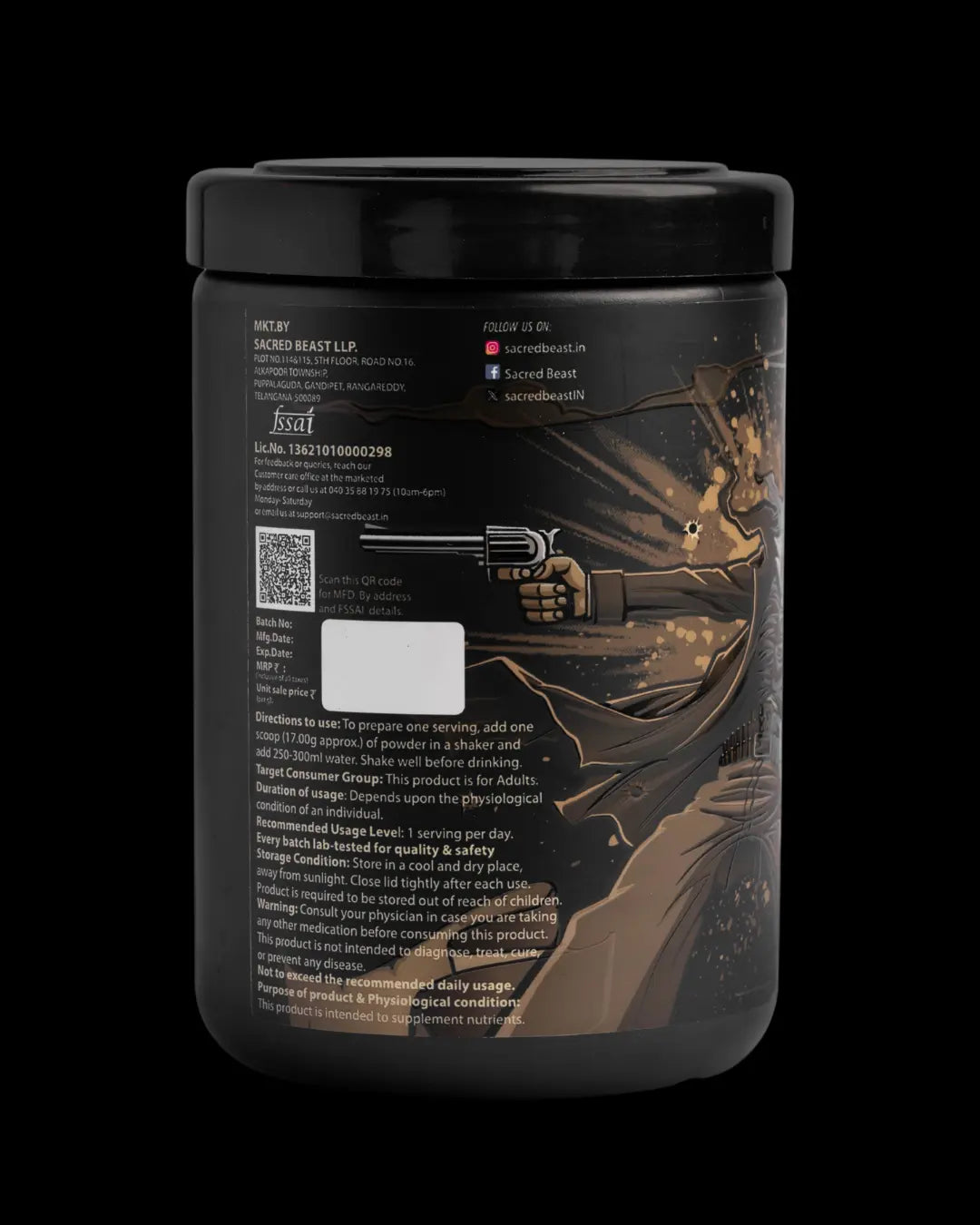 WILD WILD WEST PRE WORKOUT – INSANE PUMPS | LASER FOCUS | EXPLOSIVE ENERGY